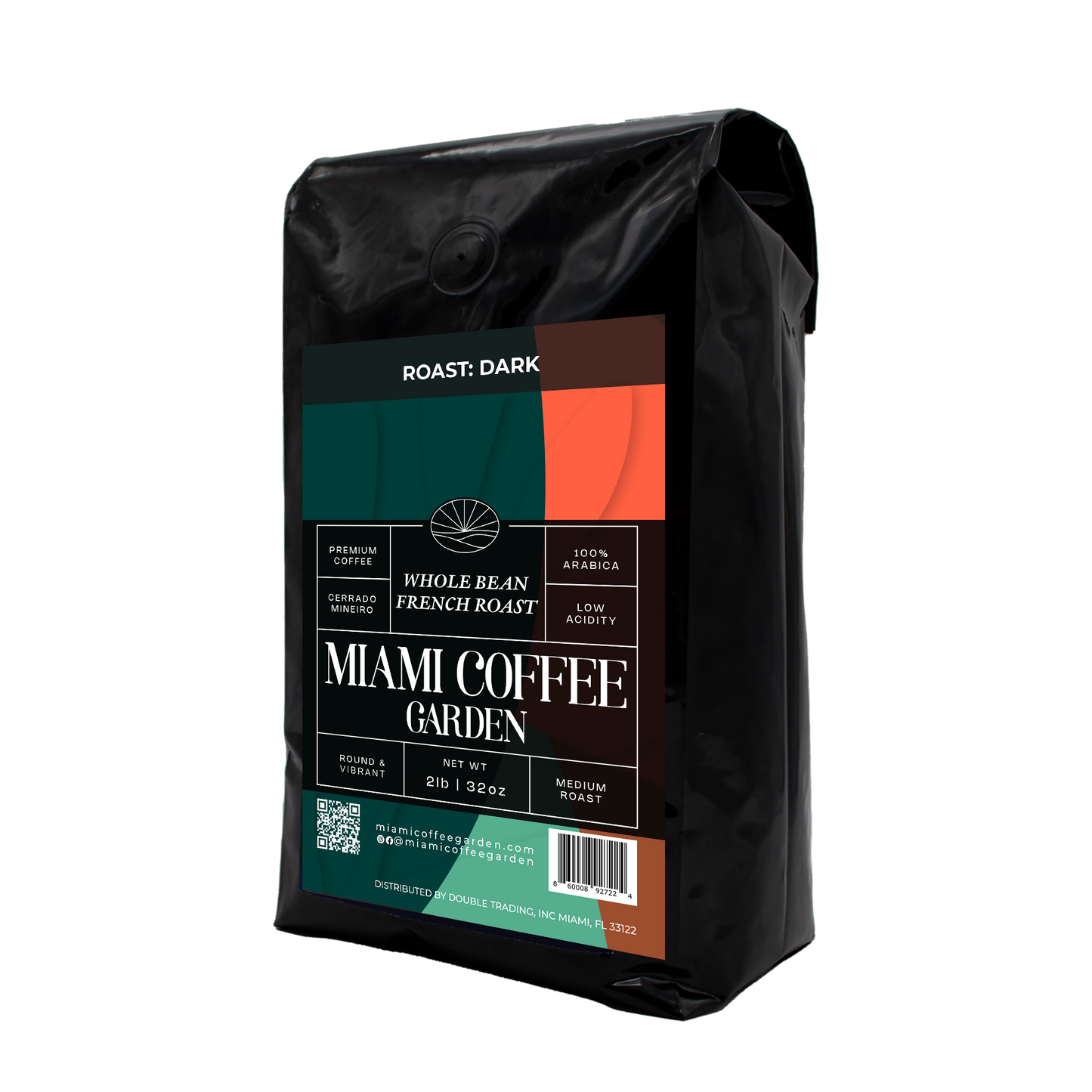 French Dark Roast, Miami Coffee Garden, Whole Coffee Beans, Fresh Roasted