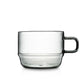 Hario Stackable Glass Mug - Gray (10oz/300ml)