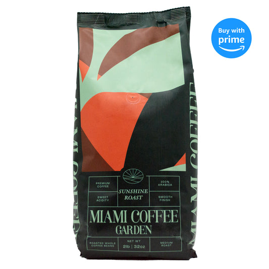 MCG Sunshine Roast Premium Coffee, Roasted Whole Beans 2 lb bag 100% Arabica