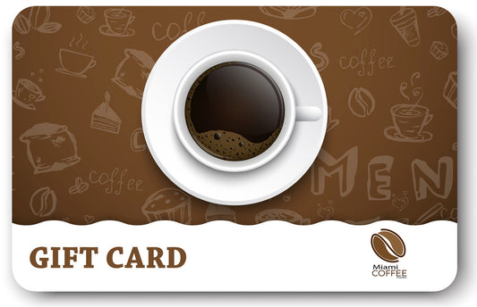 Miami Coffee Garden Gift Card